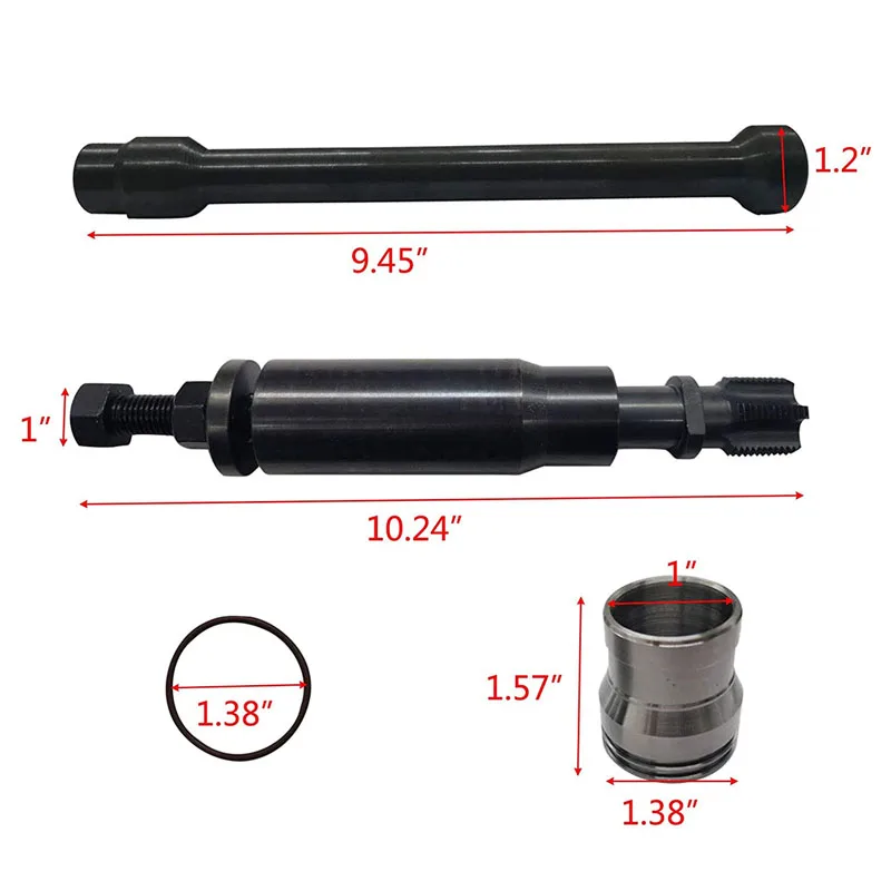 ANX Injector Sleeve Cup Removal/Installer Tool With Parts Kit For CAT 3126/3126B Caterpillar C7 C9 with Style HUEI Injectors enlarge