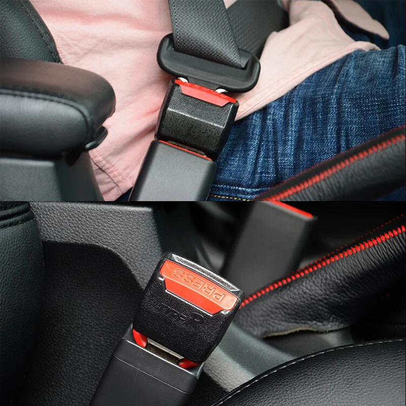 2 шт. автомобильный РЕГУЛИРУЕМЫЙ УДЛИНИТЕЛЬ для ремня безопасности