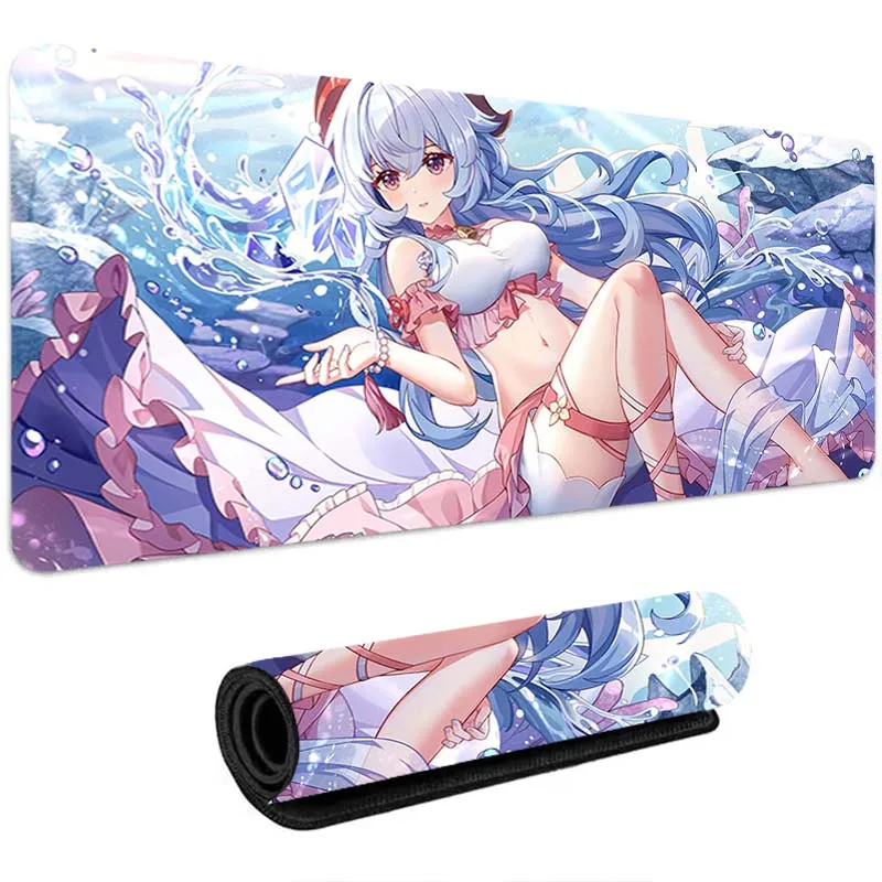 

Mouse Pad Kawaii Desk Accessories Genshin Cute Mousepads Table Mat Pc Gamer Cabinets Office Carpet Deskmat Mousepad Cabinet Mats