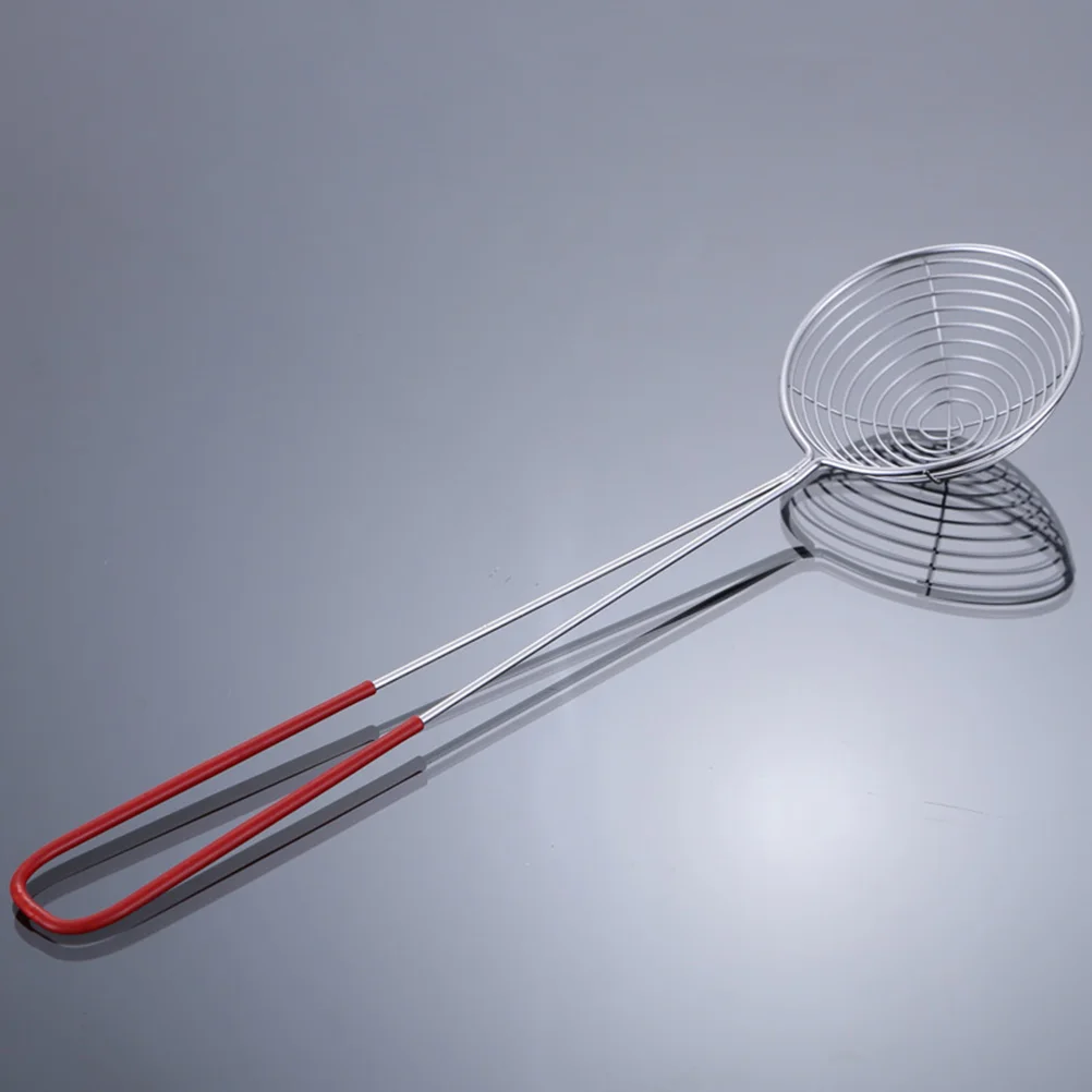 

Skimmer Strainer Cooking Spoon Stainless Steel Ladlewire Colander Ladles Spoons Frying Spider Fine Handlecanning Fry Mesh Pot