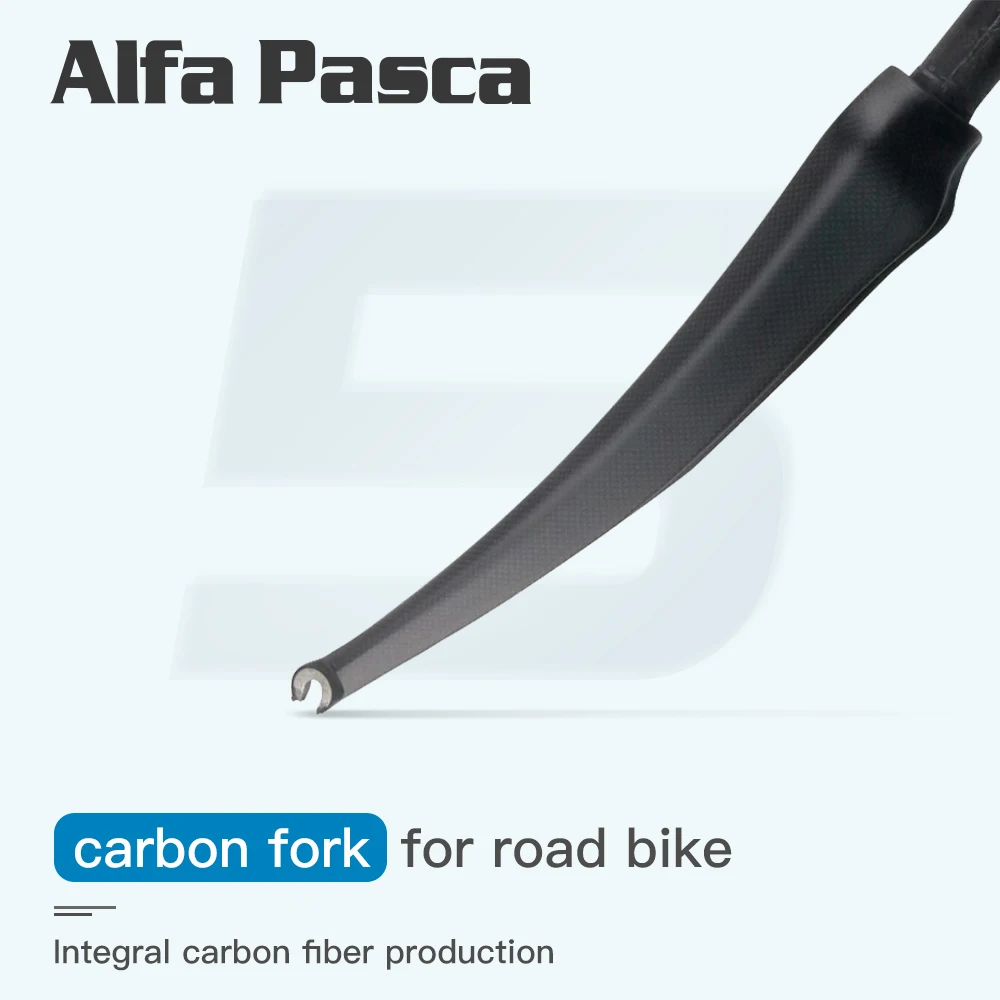 

NO LOGO Bicycle Forks 28.6mm Carbon Fork V Brake 3K Matte/Glossy Bike Super light Parts Carbon road fork