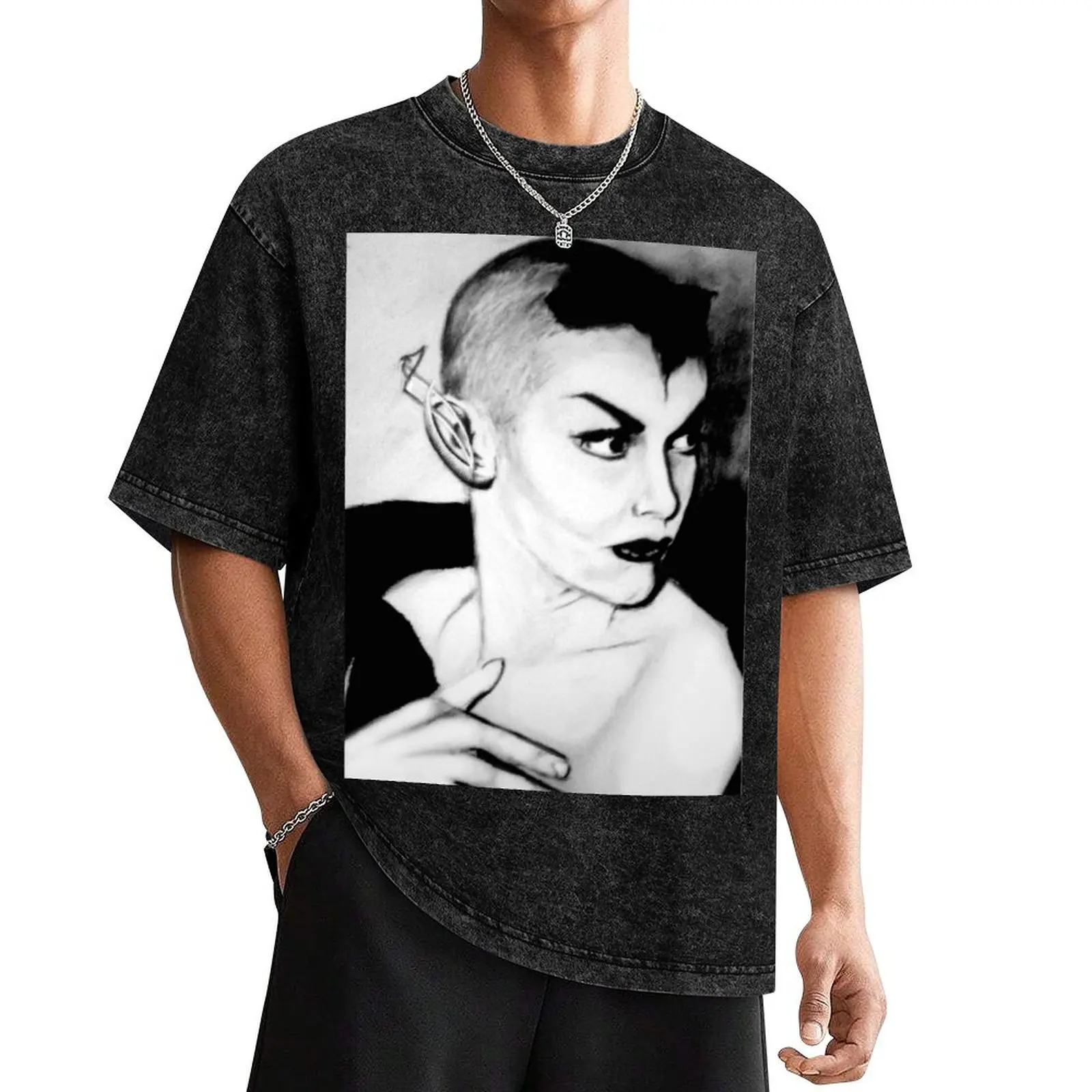 Maila Nurmi как Vampira футболка с рисунком рэпера футболки графическая детская одежда