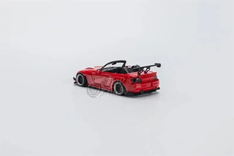 Литая под давлением модель автомобиля Micro Turbo 1:64 S2000 Rocket Bunny Red