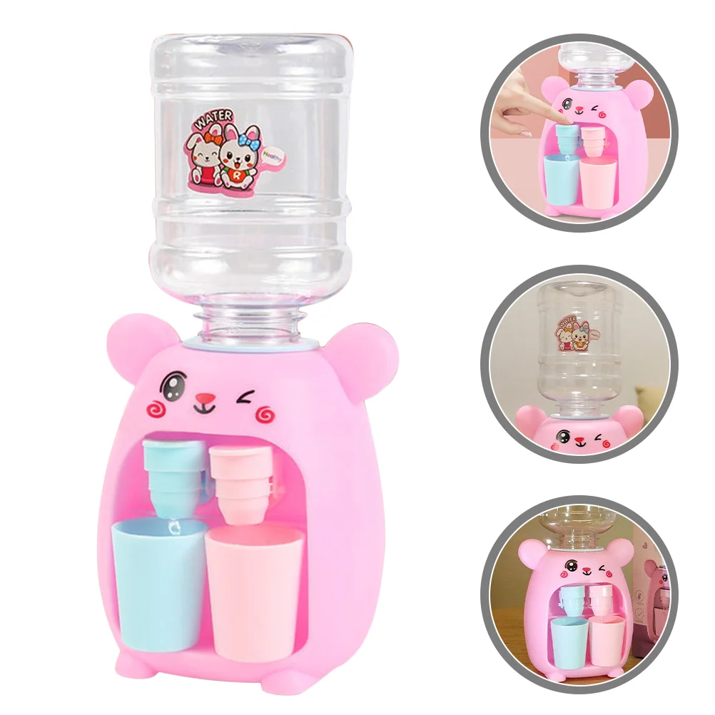 

Children's Water Dispenser Kids Tiny Simulated Home Appliance Toy Drinking Fountain Plaything Plastic Funny