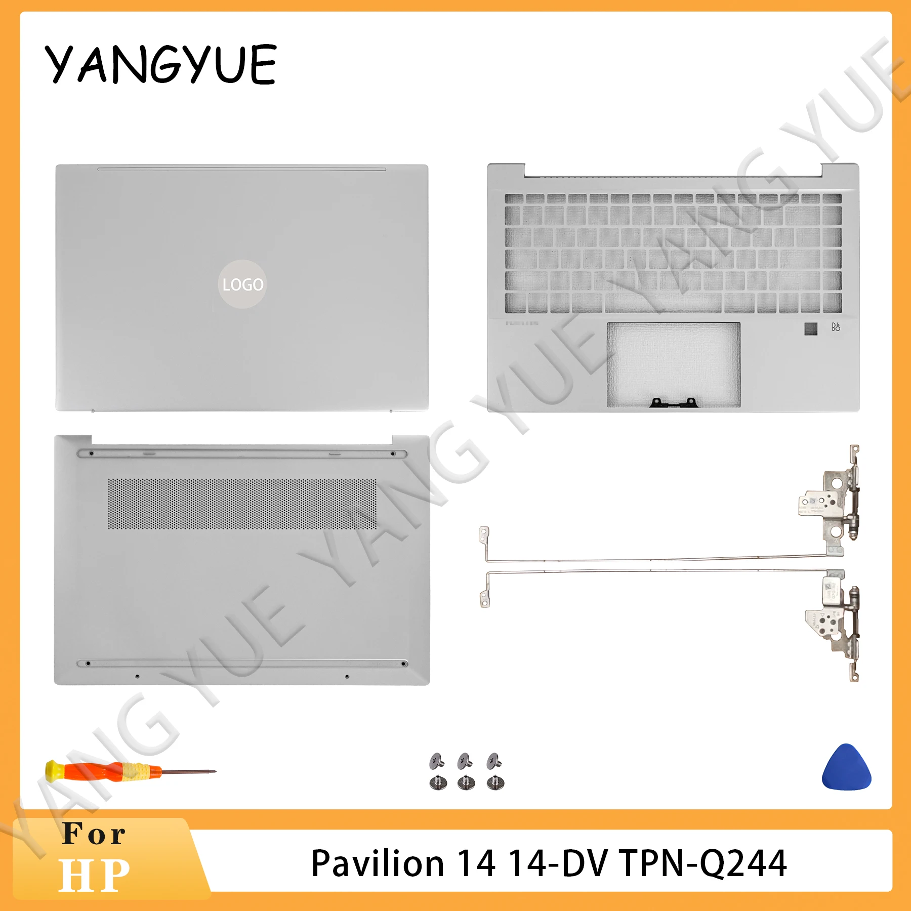 Задняя крышка для ноутбука HP Pavilion 14 14-DV