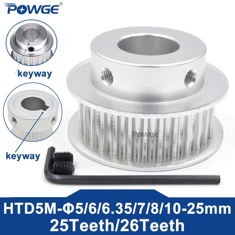 

POWGE дуги 15 зубы HTD 5 м зубчатый шкив Диаметр 5/6/6,35/8/10/12 мм для Ширина 15/20 мм HTD5M синхронного ремня шкив шестерни 15 зубы 15 T