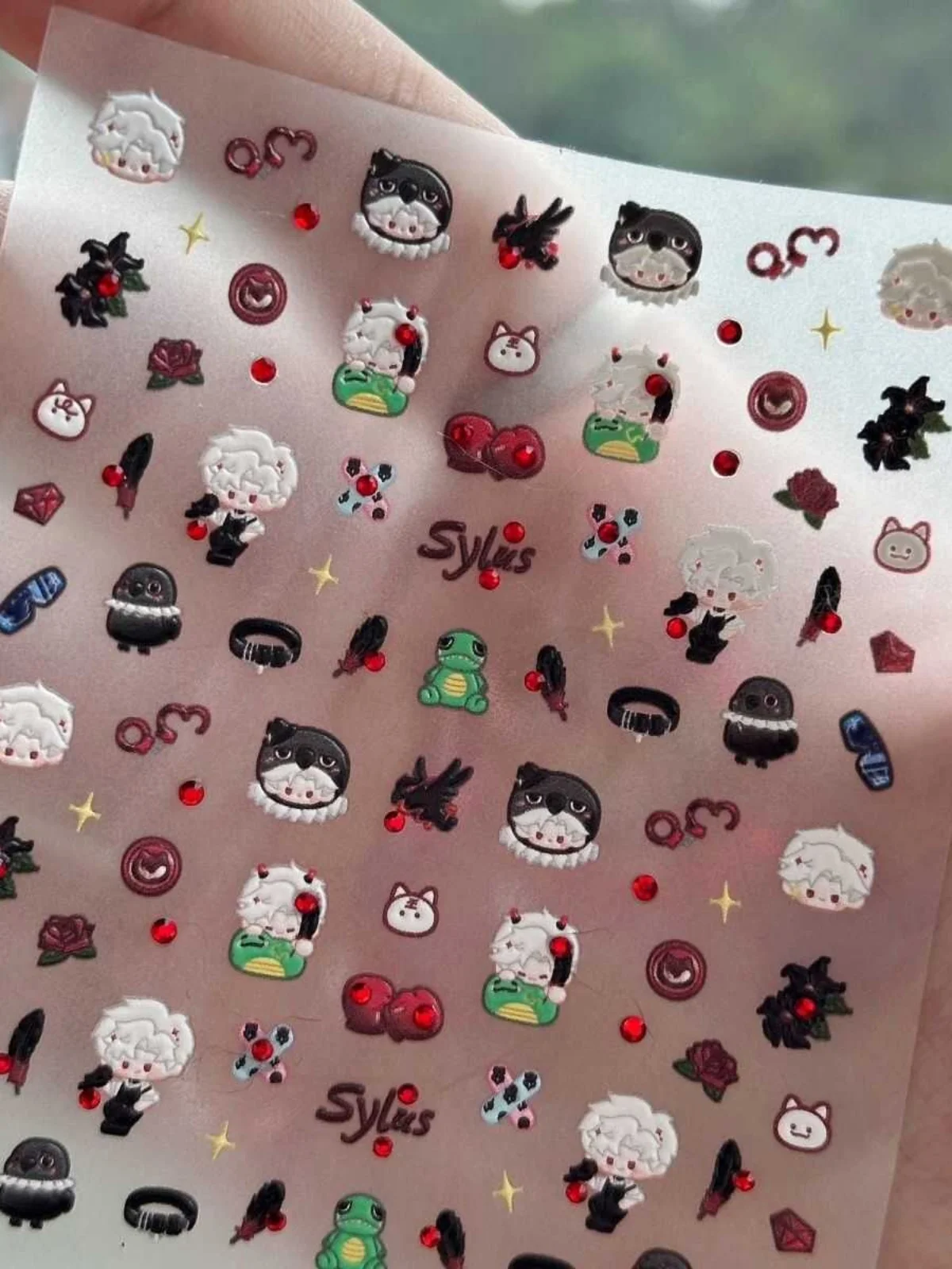 Стикер для карандашей косплея аниме Love and Deepspace