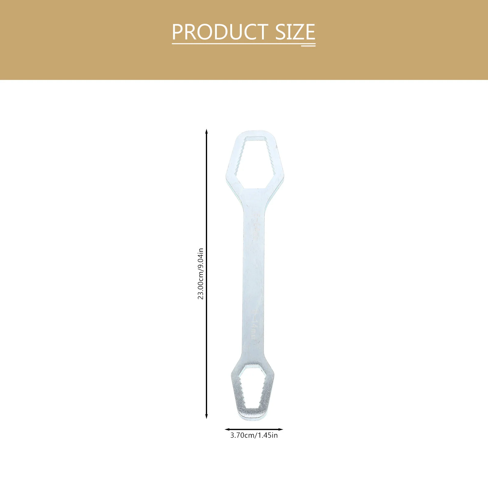 Двойной гаечный ключ универсальный многофункциональный самозатягивающийся