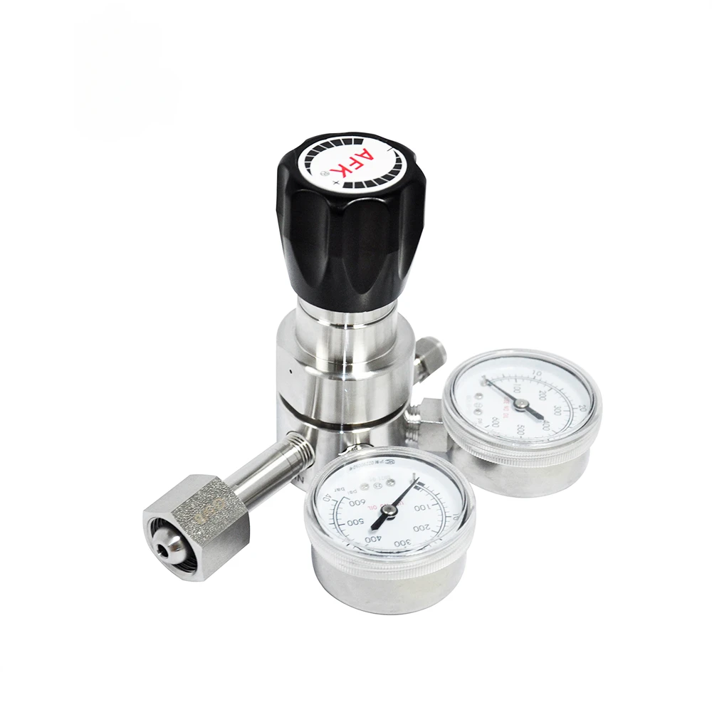 

500-3000psi Air Compressor Pressure Switch Control Valve Pressure Regulator 1/4" NPT Nitrogen/ Oxygen/ Helium /Hydrogen /Methane