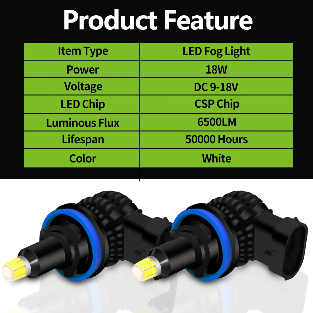 Для Volvo C70 1 2 872 873 542 светодиодные противотуманные фары шт. лампы 1997-2013 2003 2004 2005 2006 2007