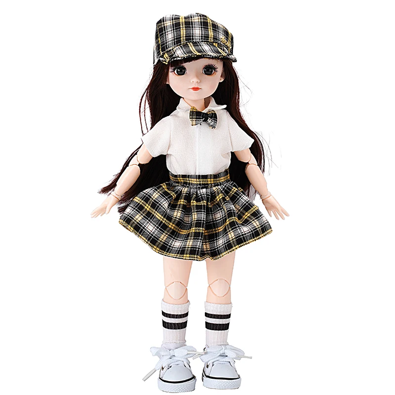 Шарнирная кукла 1/6 пластиковая 30 см