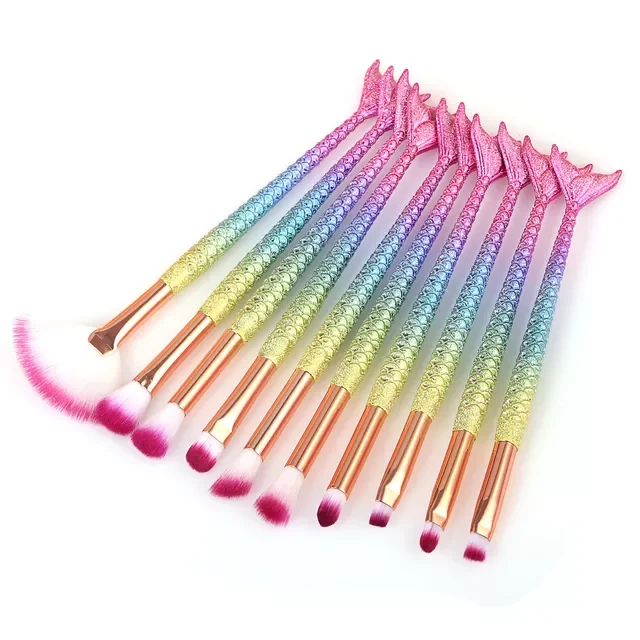 

Makeup Brush 10/11 PCS Make Up Foundation Eyebrow Eyeliner Blush Cosmetic Concealer Brushes Foundation Brush Set
