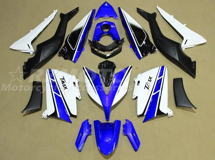 

Style New ABS Fairings Kit Fit For YAMAHA T-max 530 2015 2016 15 16 Tmax Bodywork Set Blue White