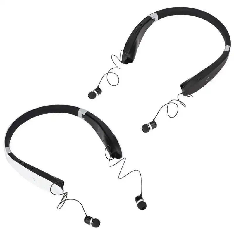 Складная телескопическая Беспроводная гарнитура Bluetooth V5.0 с держателем на шею