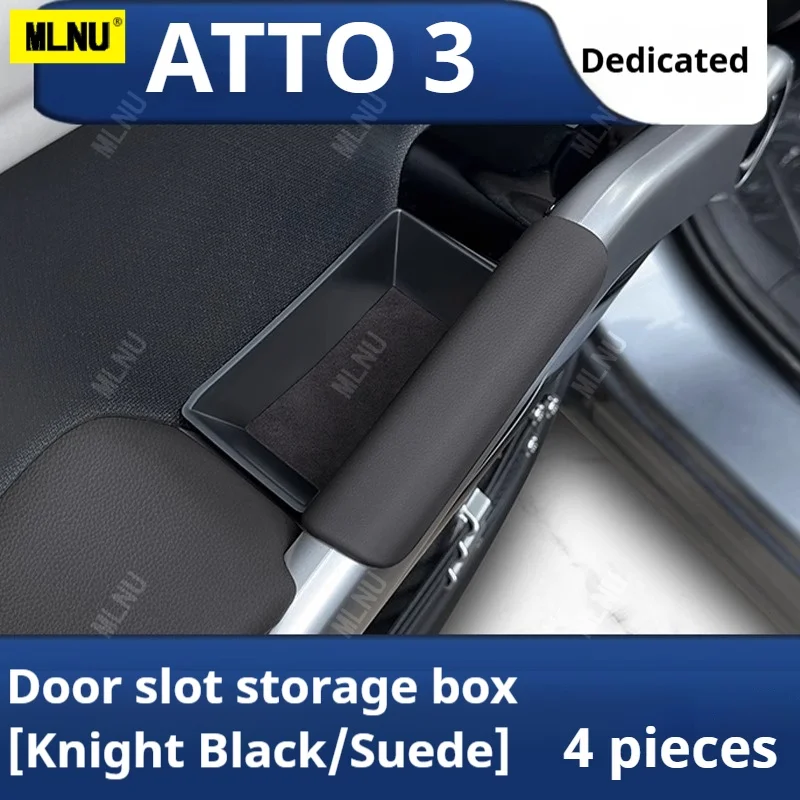 

Для аксессуаров BYD ATTO 3, ящик для хранения внутренней ручки двери 2025 года, автомобильные аксессуары, устойчивый к царапинам противоударный органайзер из АБС-пластика