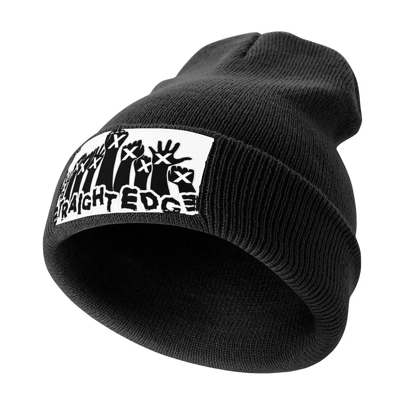 Вязаная кепка с прямым краем Руки в воздухе вязаная на заказ солнцезащитная для