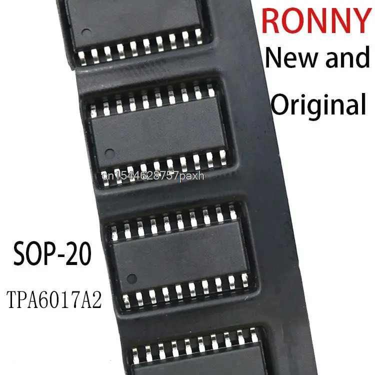 

Новые и оригинальные TPA6017 sop-20 TPA6017A2, 10 шт.