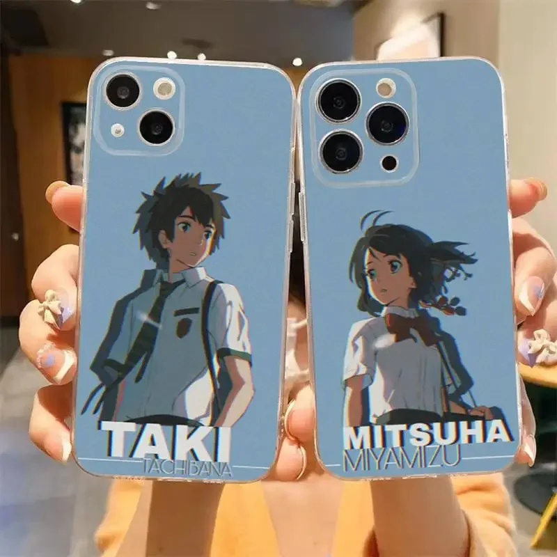 Чехол с вашим именем для телефона iPhone 11 12 Mini 13 14 15 Pro XS Max X 8 7 6s Plus 5 SE XR прозрачный