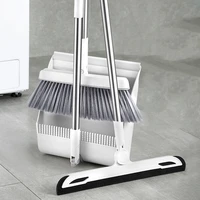 Broom and Scoop Set Folding Dustpan High-end Bathroom Water Wiper Sweep Magic Brush Garbage Squeegee Home Cleaning Products