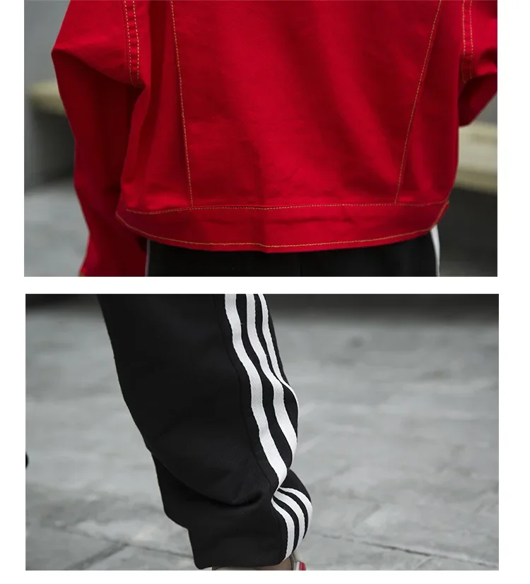 Одежда для джазовых танцев в стиле хип-хоп детский брючный костюм шоу