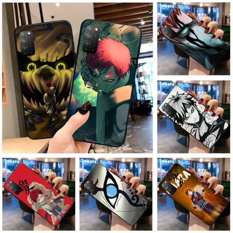 

Naruto Gaara Phone Case for Huawei Honor 30 20 10 9 8 8x 8c v30 Lite view 7A pro