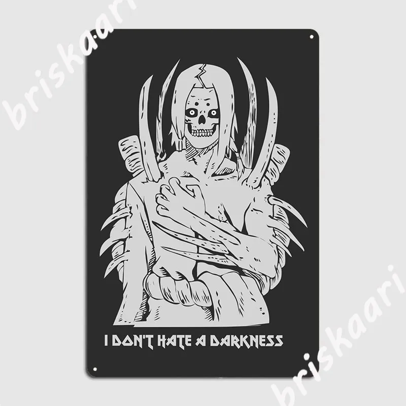 

Kimimaru Skeleton Mode Metal Sign Cinema Kitchen Bar Cave Painting Décor Vintage Tin Sign Poster