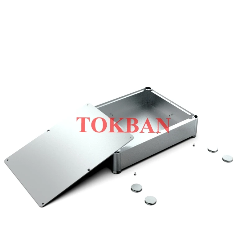 Фото Tokban 3206 320*76*250 мм полностью алюминиевый корпус усилителя мощности HIFI предусилитель ЦАП декодер чехол для усилителя «сделай сам» №3