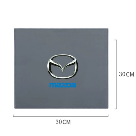 Полотенце из микрофибры для мытья автомобиля, салфетка для очистки автомобиля для Mazda 3 bk bl 323 Axela Atenza CX-3 CX-4 CX5, аксессуары для автомобиля