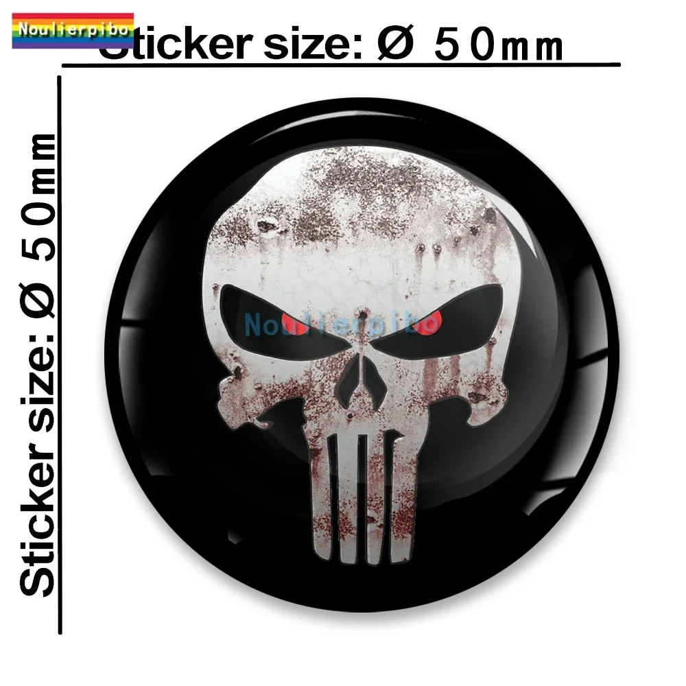 3d-наклейка в виде черепа, Хрустальная наклейка, резиновый материал, силиконовая наклейка, Виниловая наклейка для мотоцикла, автомобиля, шлема, гоночного ноутбука