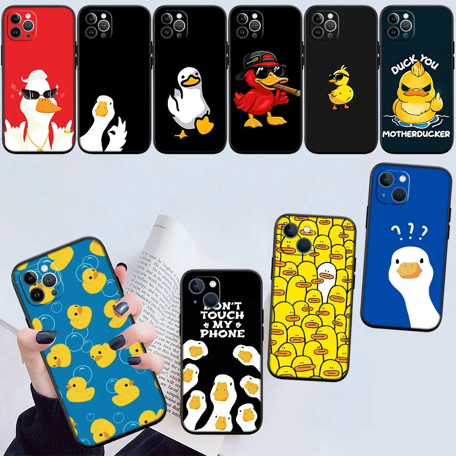 Фото Чехол для телефона DUCK Cartoon Shell для Realme Narzo 50i 30A 20 Pro C33 C30 C25Y C21 C21Y C20 C20A C17 C15 C12 C11 №1