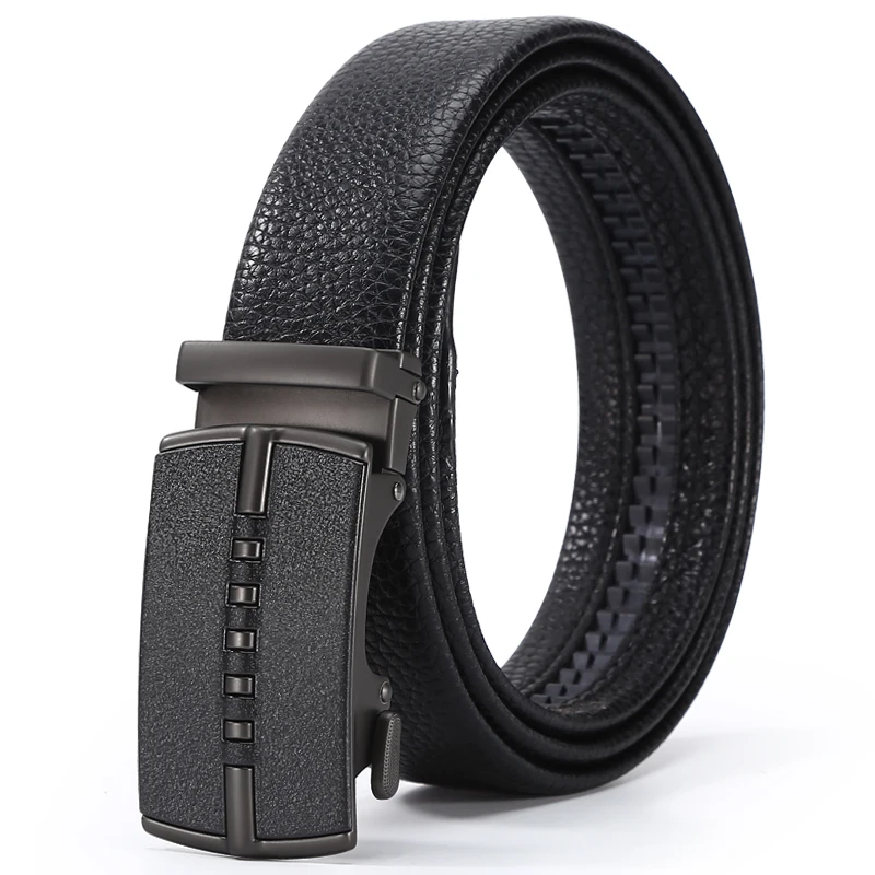 Male Designer Automatic Buckle Leather Men Belt 3.5cm Belts for Men Ceinture Homme men's Belts