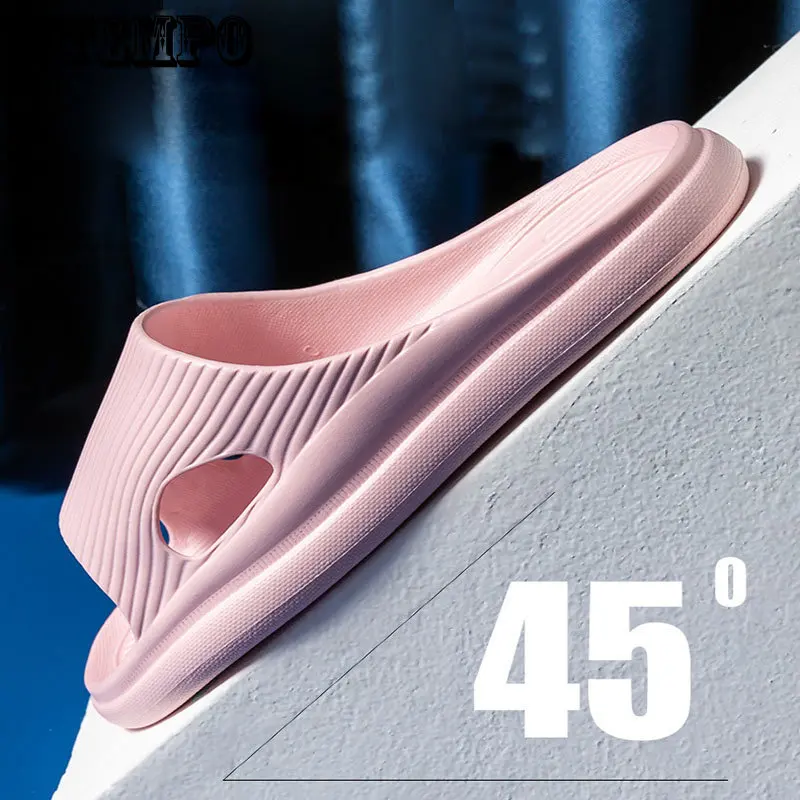 Summer Slippers Bathroom Platform Non-Slip Flip Flops Home Beach Couples Sandals Slides Indoor Outdoor Women Shoes Wholesale