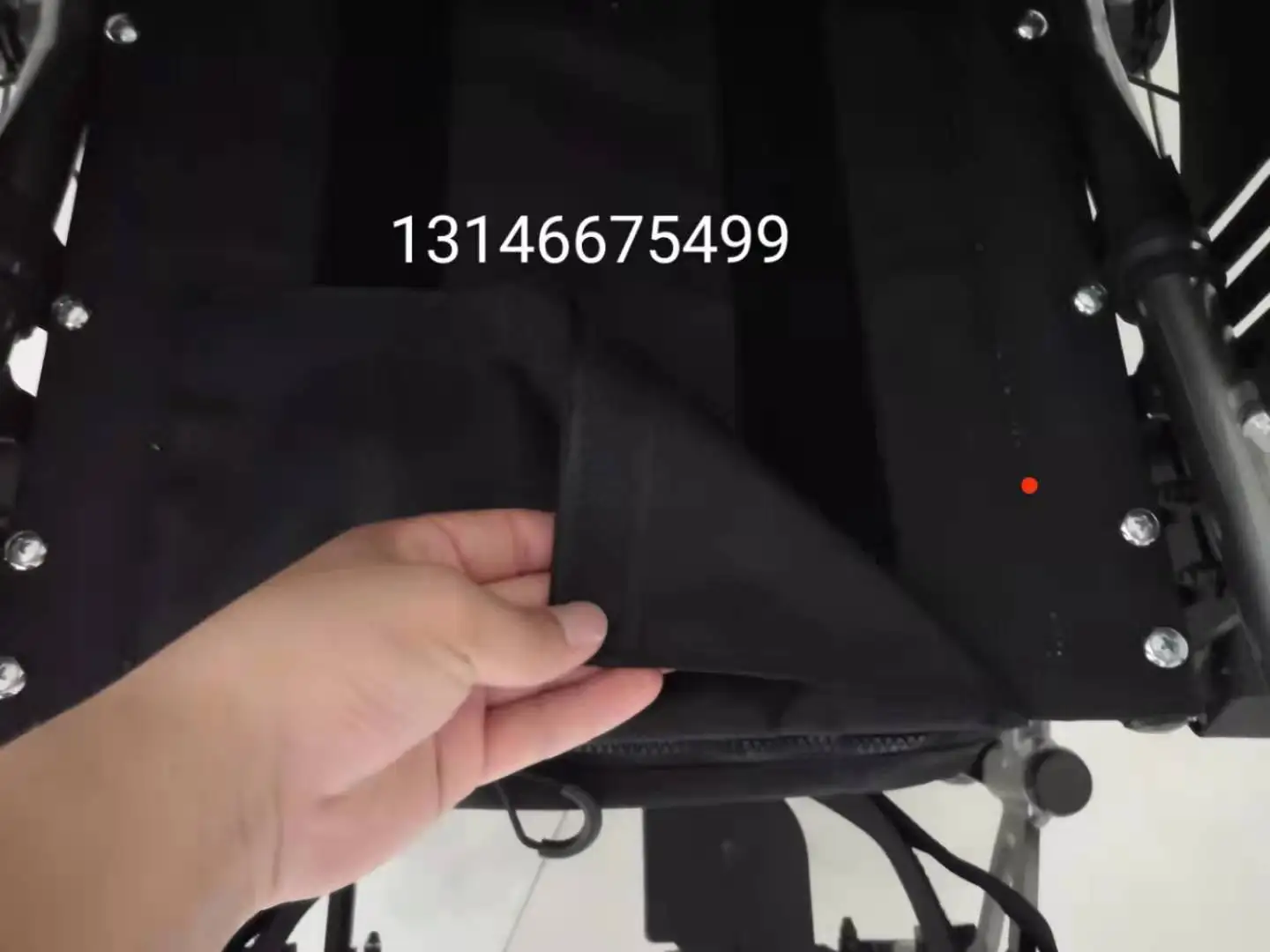 Wheelchair Seat Small Bag Suitable for Most Wheelchairs