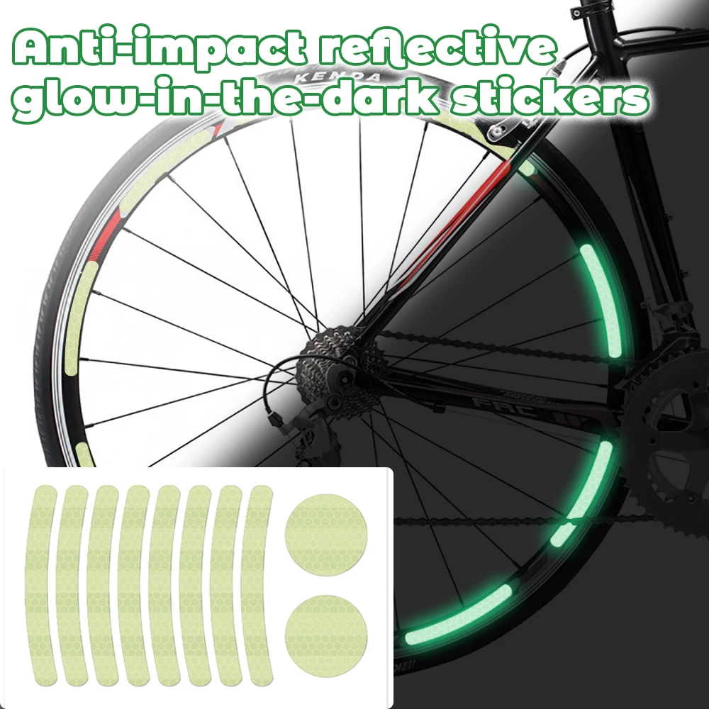 

Светоотражающая наклейка на колесо для автомобиля и мотоцикла