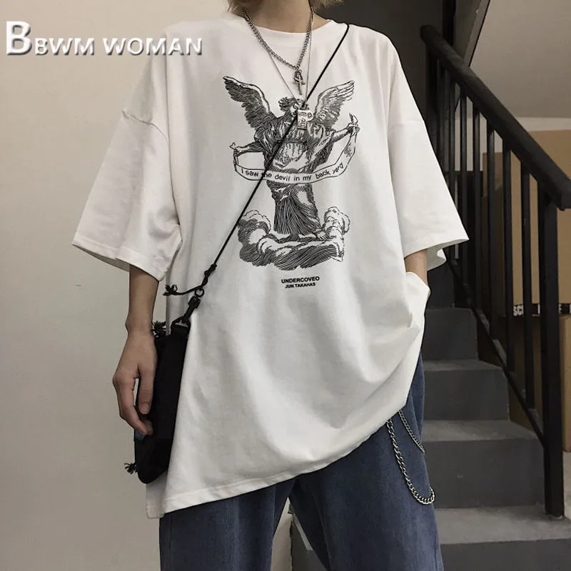 

2019 Black And White Color Women T Shirt Summer New Design Female Tee Shirts
