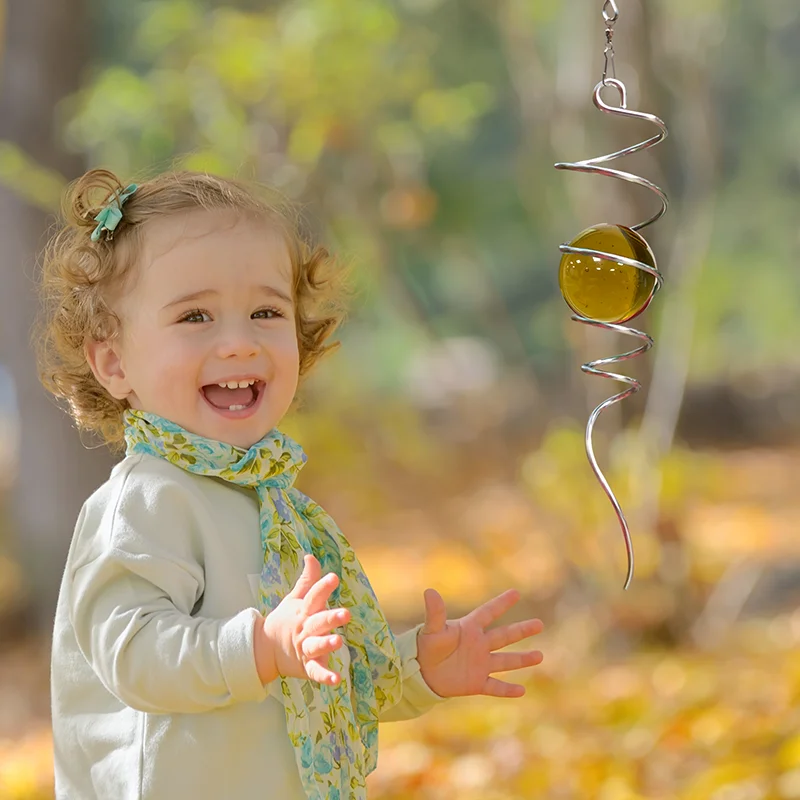 PSATHENATI Звездный шар спиральное украшение 27 94 см хвост и 5 08 стеклянный внутренний