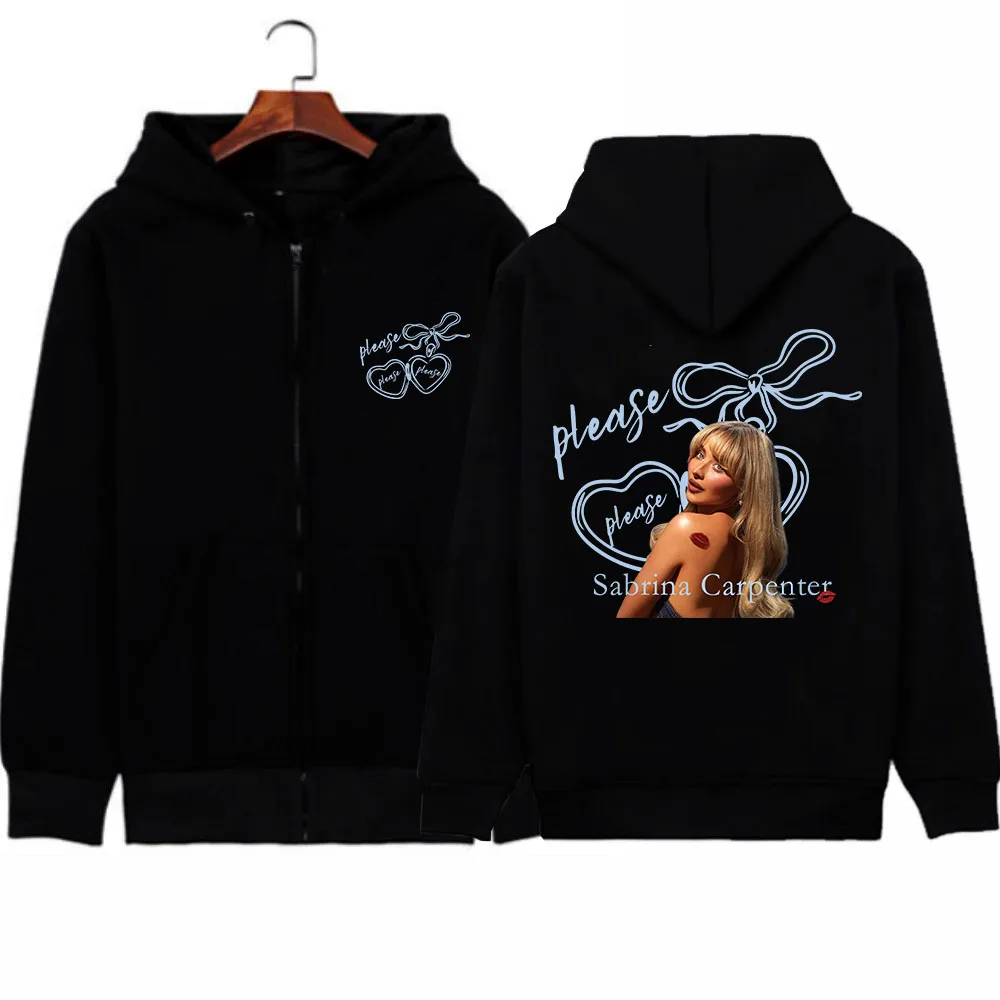 Толстовка Sabrina плотника на молнии худи плотник Merch подарок для фаната унисекс