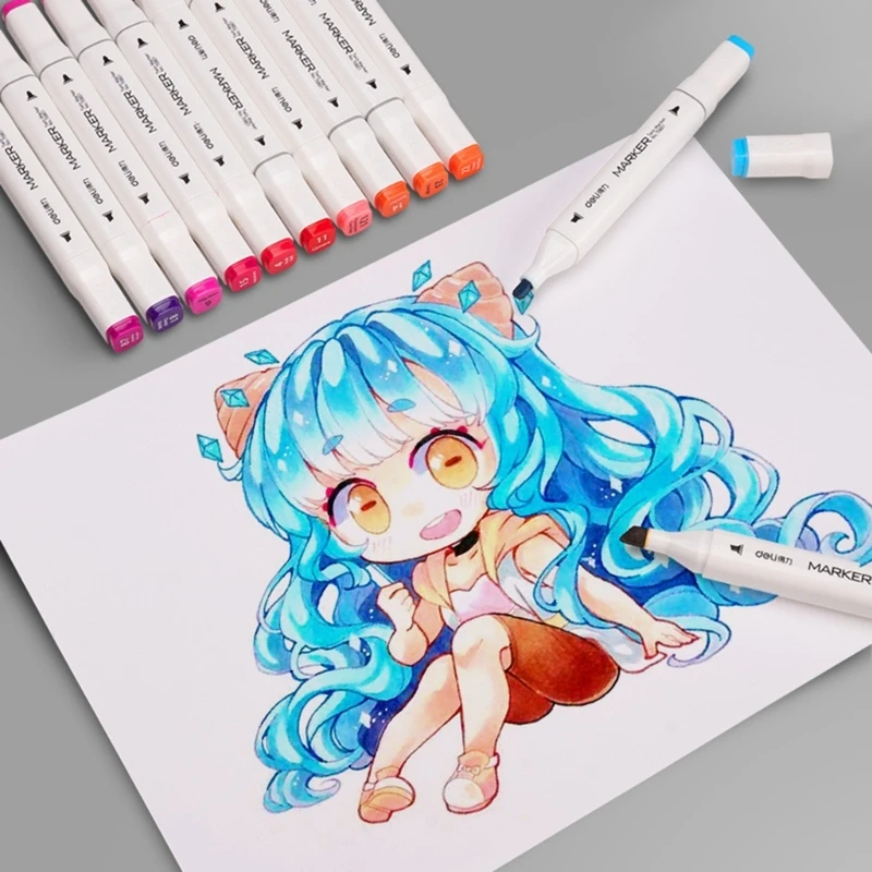 

A3/A4/A5 Professional Marker Paper Sketch Notepad Book Painting Artist Supplies
