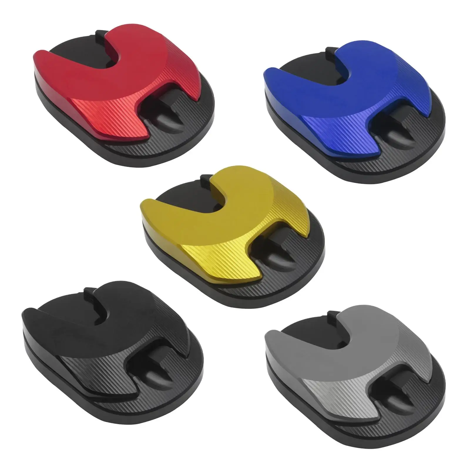 

Motorcycle Kickstand Plate CNC Aluminum Alloy Side Pcx160 2020-21 Pad Support Extension Stand