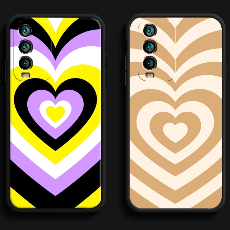 

Cute Girl Heart Phone Cases For Xiaomi Redmi 9AT 9 9T 9A 9C Redmi Note 9 9 Pro 9S 9 Pro 5G Coque Back Cover Carcasa Funda