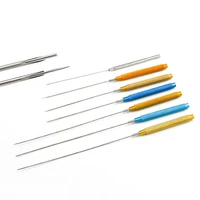 large v puncture needle trocar needle carving instrument buried needle opening orifice breaker guide trocar shaping line carving
