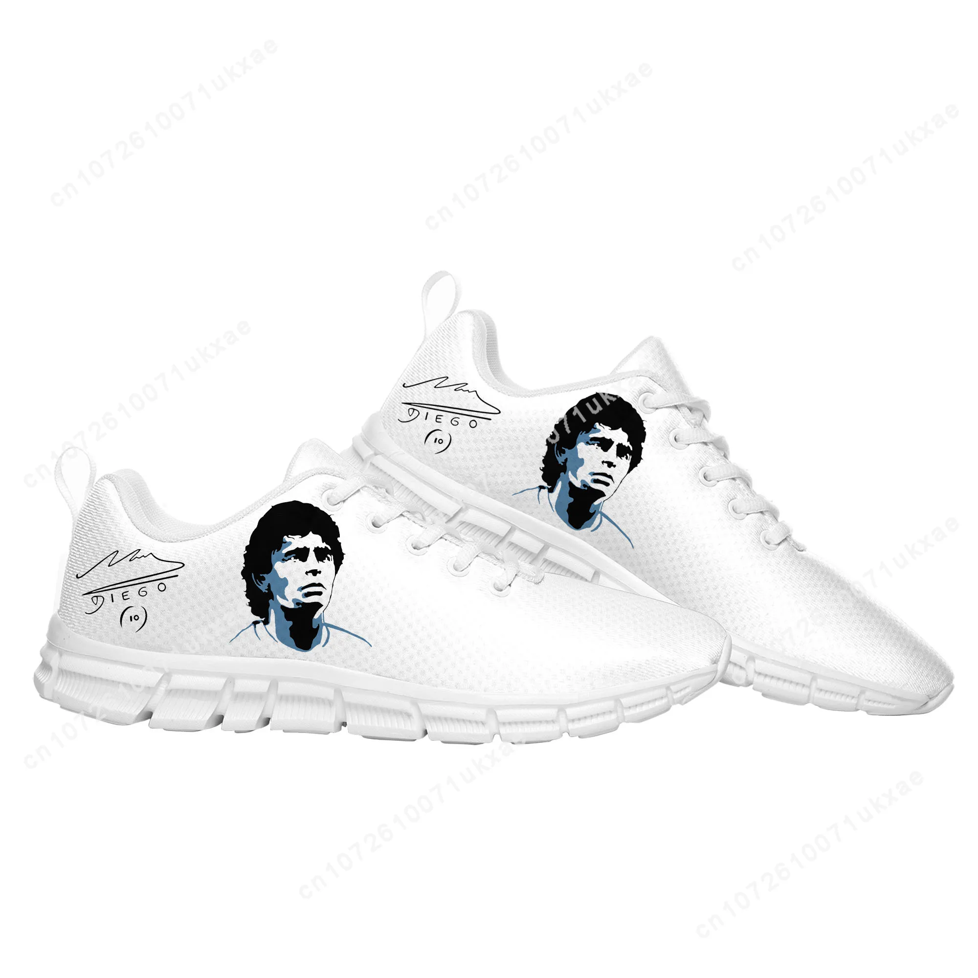 

Diego Maradona football player Sports Shoes Mens Womens Teenager Kids Children Sneakers Parent Child Sneaker Customize Shoe