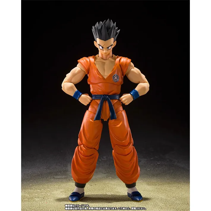 Фото В наличии: Dragon Ball Z Bandai 100% Оригинальная фигурка SHF Ямча — Величайший воин Земли, аниме-фигурка, коллекционная игрушка, подарок №2
