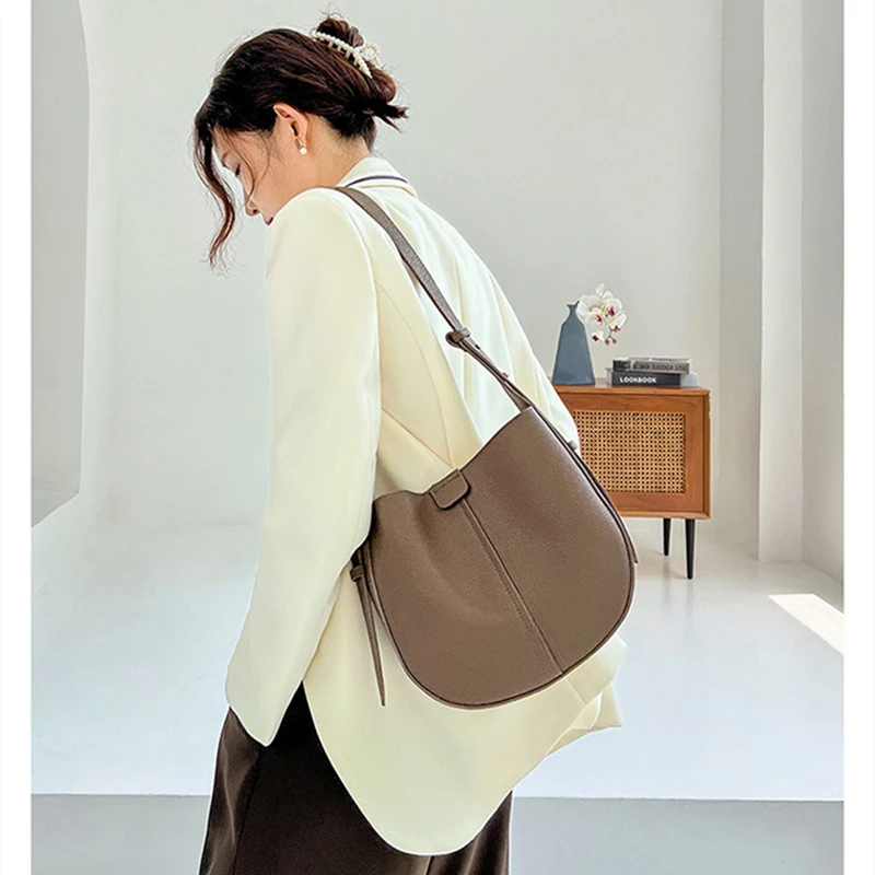 Женская Роскошная сумка Jamhoo через плечо сумка-ведро вместительные сумки на для