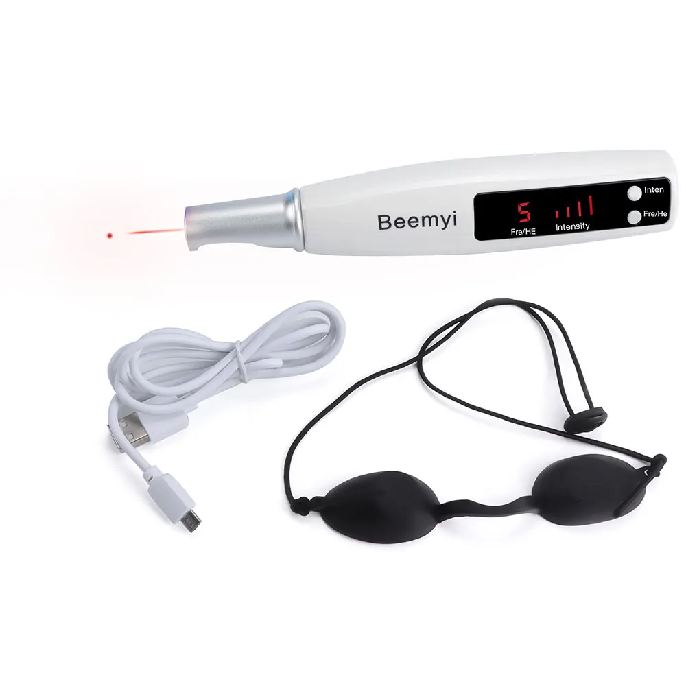 

Pro Picosecond Laser Pen Blue Light Therapy Tattoo Removal Freckle Acne Mole Dark Spot Pigment Remover Laser Picosecond Pen USB