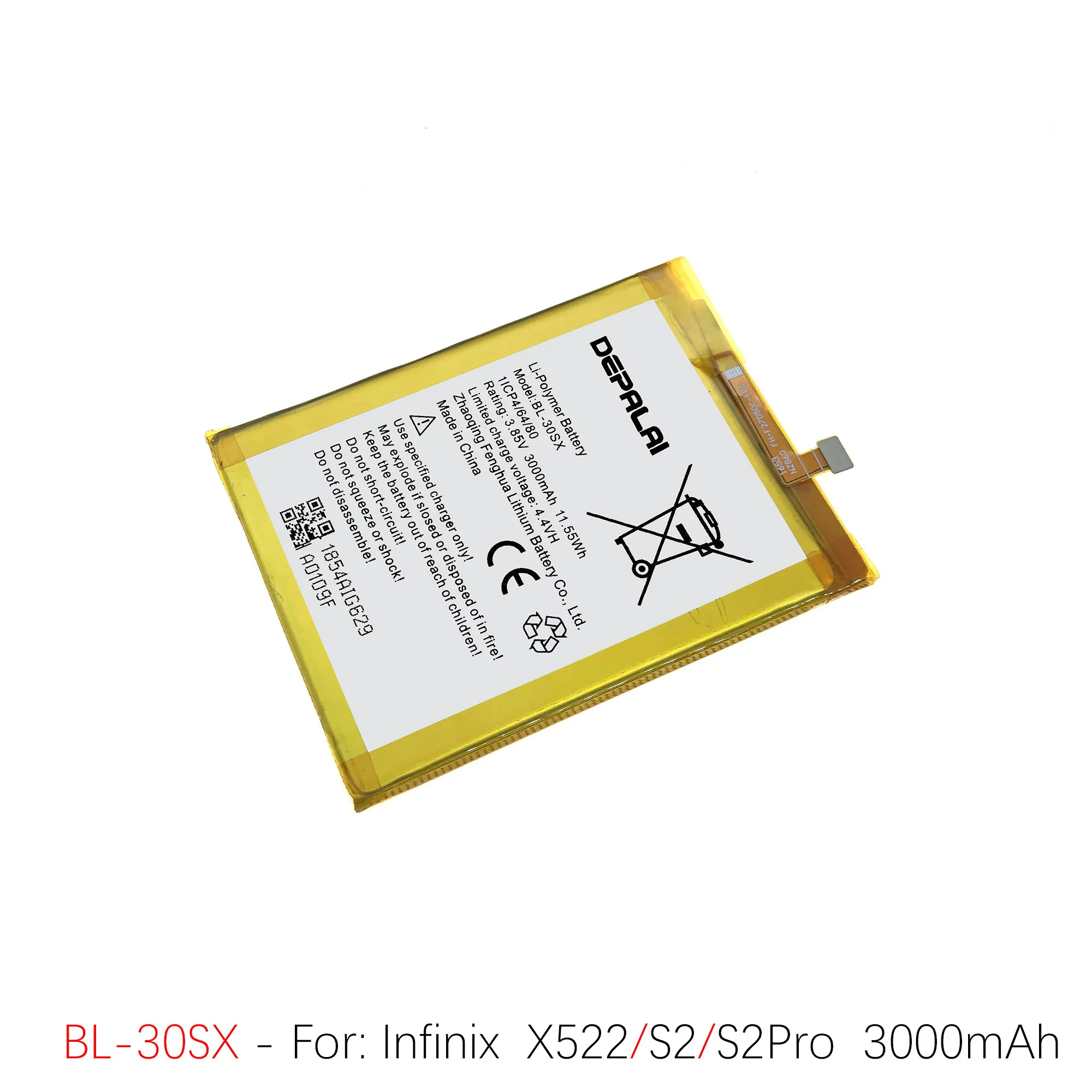 BL-30SX BL-34BX BL-39AX для Infinix S2 S2Pro X522 X609 X557 S3X X551 Hote4Pro X623 X622 Аккумулятор BL-39JX Аккумуляторы