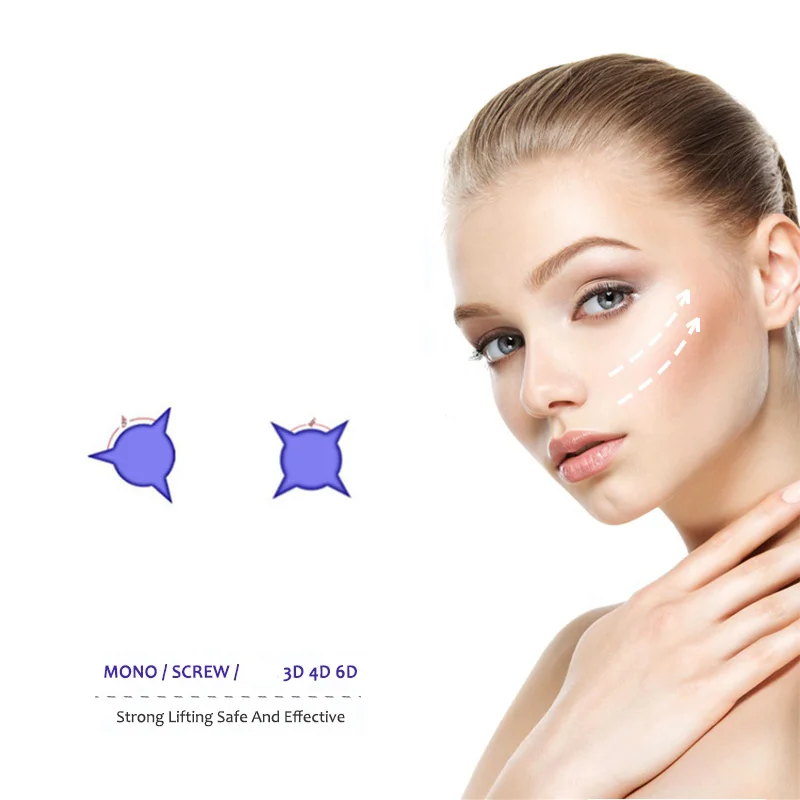 Korean Mesotherapy Beauty Facial V Threads 18g 19g 23g 21g 26g 27g 29g 30g Face Lift mono Collagen Eyebrow Up COG