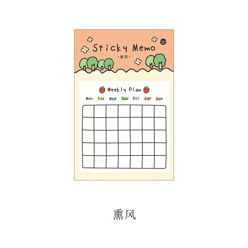 Липкие заметки Kawaii 30 листов