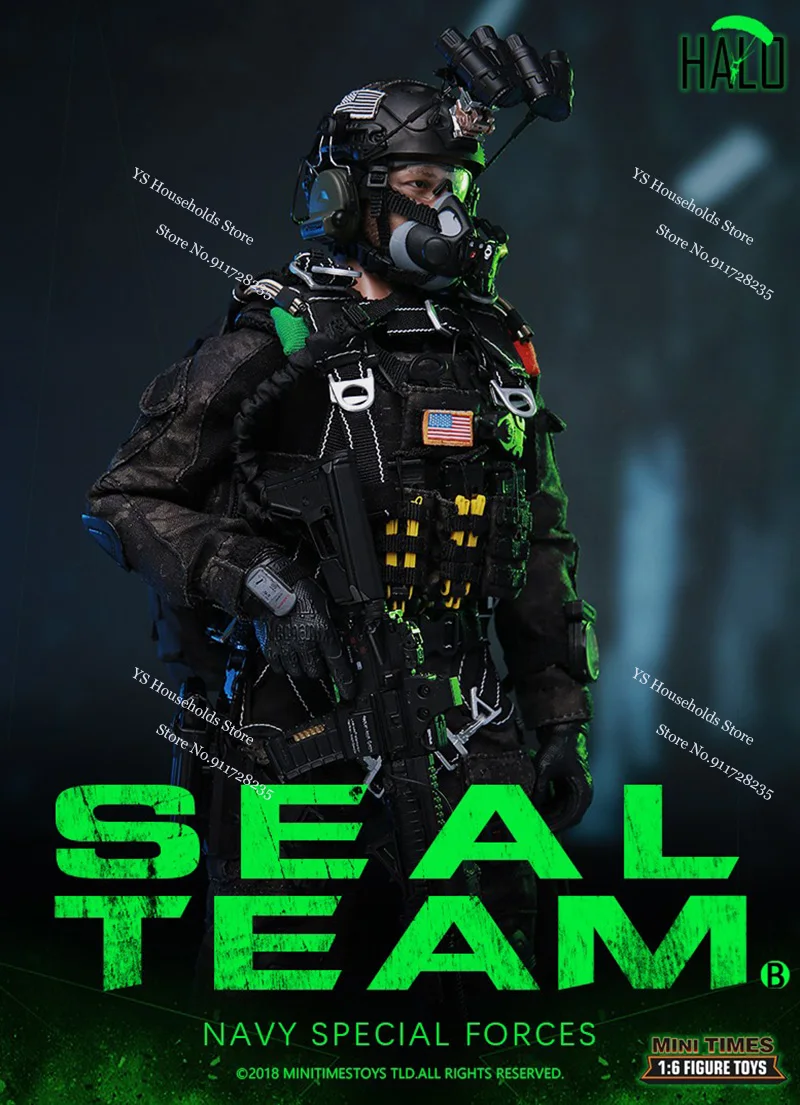 Minitimes Toys M013 1/6 Seal Team Navy Спецназ Человек-солдат Коллекционная фигурка 12 &quotполный
