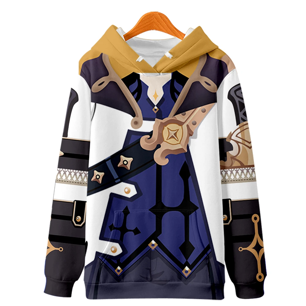 

Sweat-shirt à capuche avec Impact 3D pour enfant, vêtements de Cosplay, décontracté, pour femme et homme, pour l'hiver